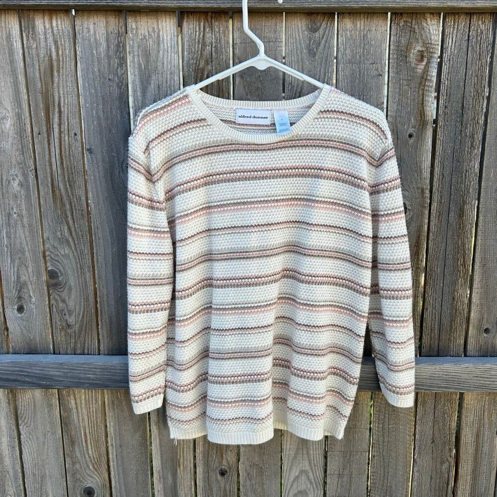 Vintage Alfred Dunner sweater long sleeve size large